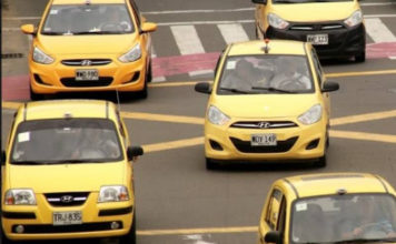 Paro nacional de taxista