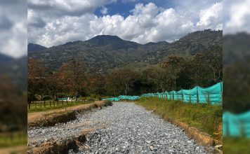 Avanzan las obras que le darán vida a la segunda entrada al municipio de Girardota - Girardota Hoy