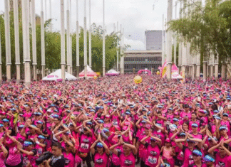 Girardota se viste de rosa por la vida Girardota se viste de rosa