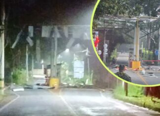 Autoridades activan cápsula antiterrorismo tras explosión en peaje de Girardota Autoridades activan cápsula antiterrorismo